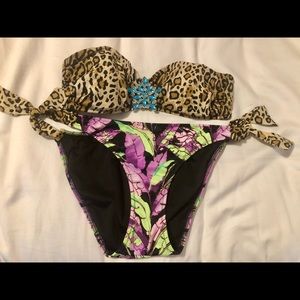 Victoria secret leopard bikini